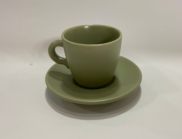 TACITAS CAFÉ 8PC COLORES VERDE